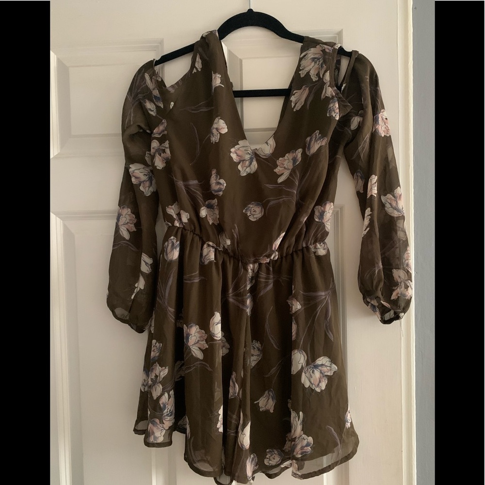 Floral jumpsuit